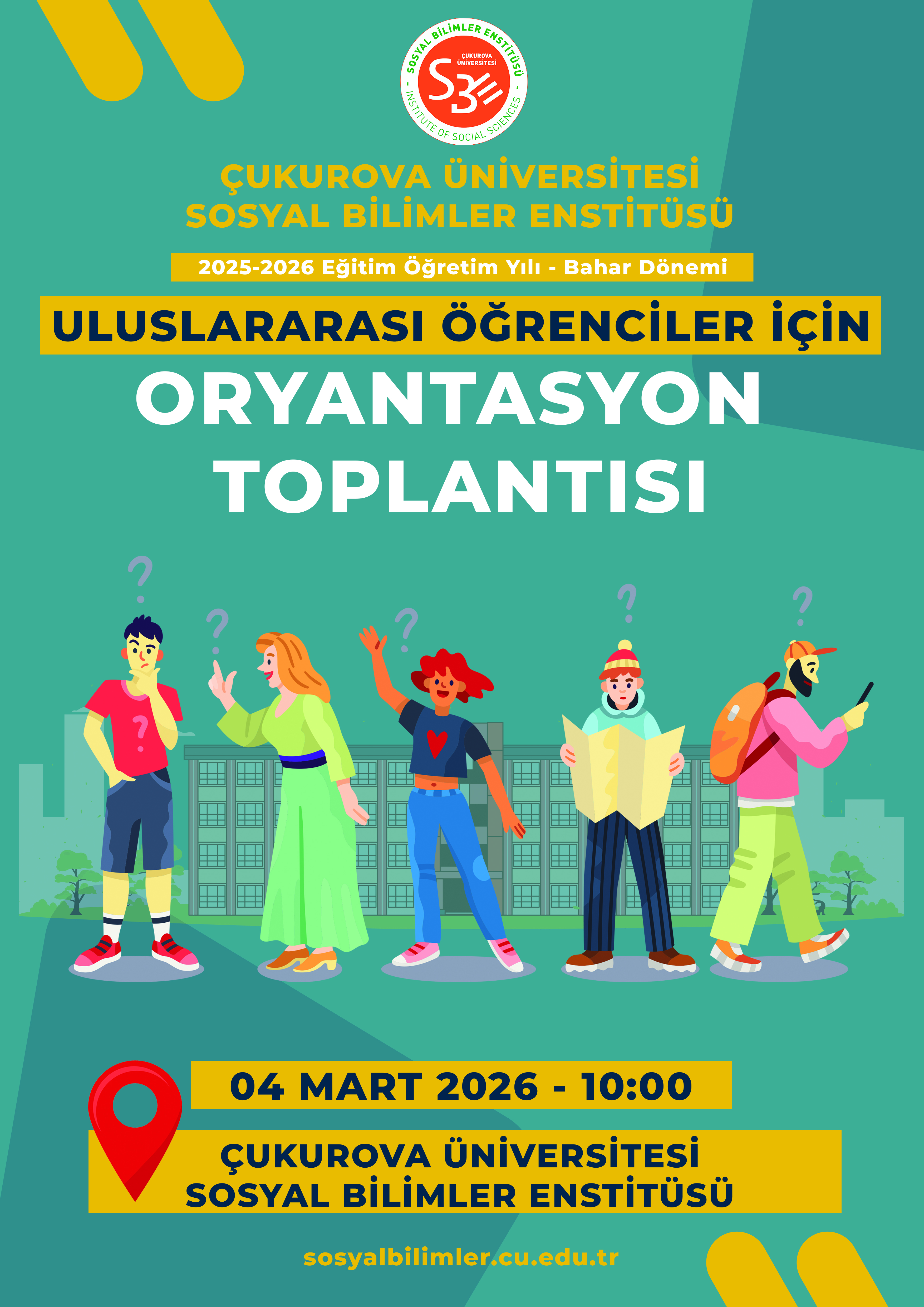 Uluslararası Öğrenciler İçin Oryantasyon Toplantısı
