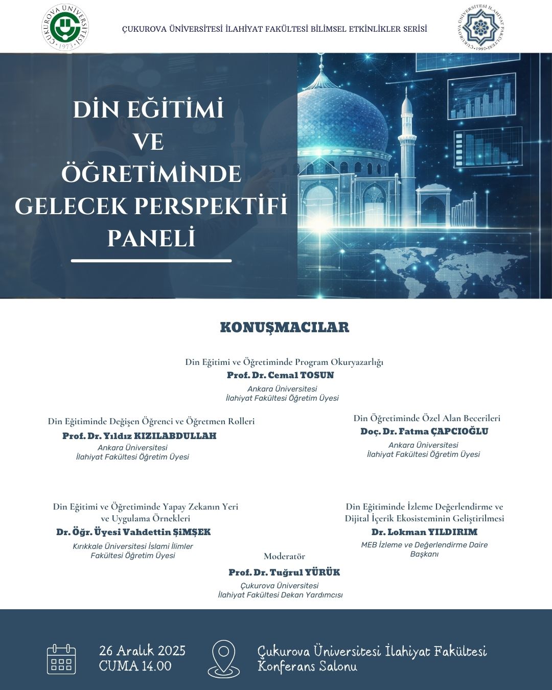 Din Eğitimi ve Öğretiminde Gelecek Perspektifi Paneli