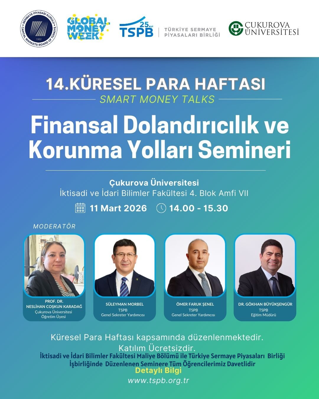 Finansal Dolandırıcılık ve Korunma Yolları Semineri