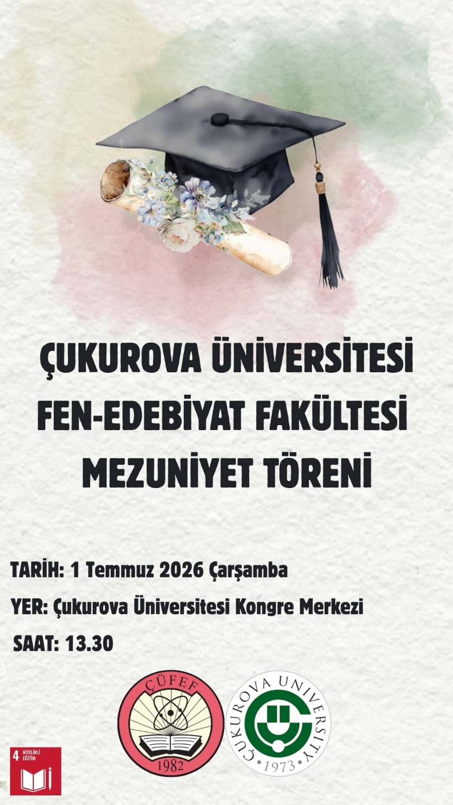 Fen - Edebiyat Fakültesi Mezuniyet Töreni 