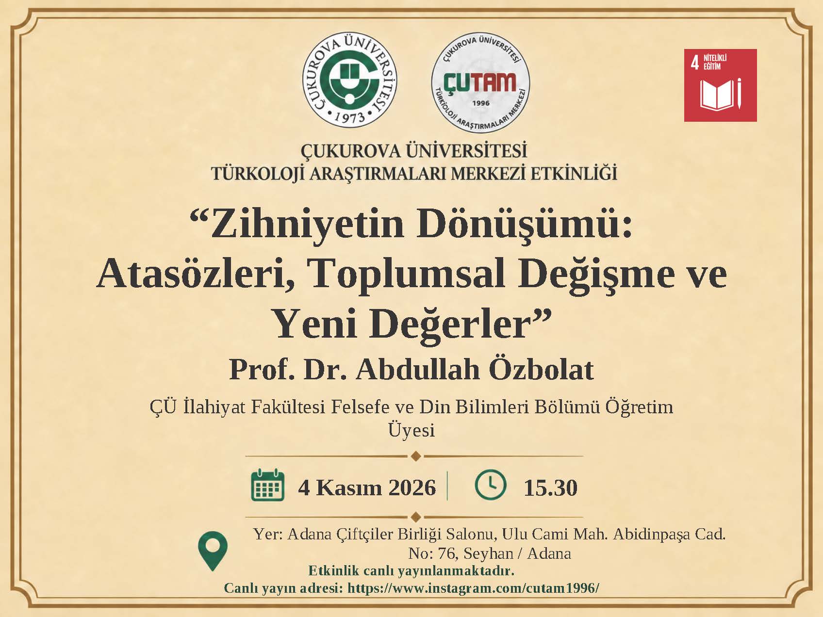 Zihniyetin Dönüşümü: Atasözleri, Toplumsal Değişme ve Yeni Değerler