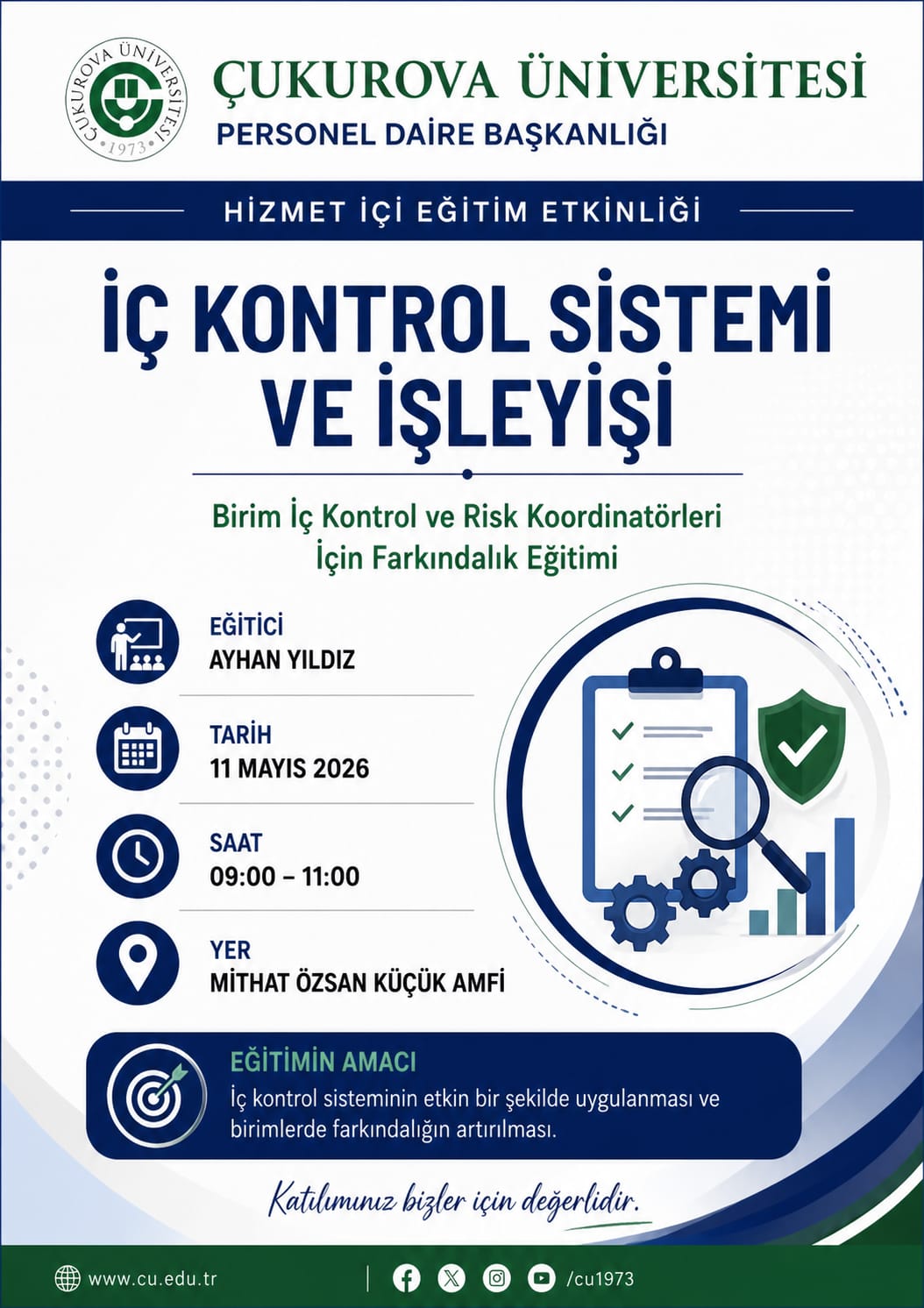 İç Kontrol Sistemi ve İşleyişi