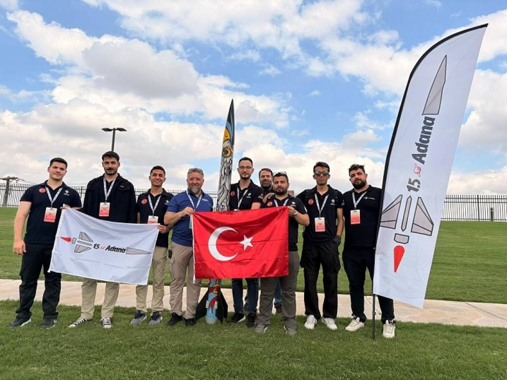  Çukurova Üniversitesi 1.5 Adana Roket Takımı’ndan Uluslararası Başarı 